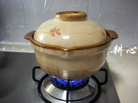 发菜肉片粥的做法步骤7