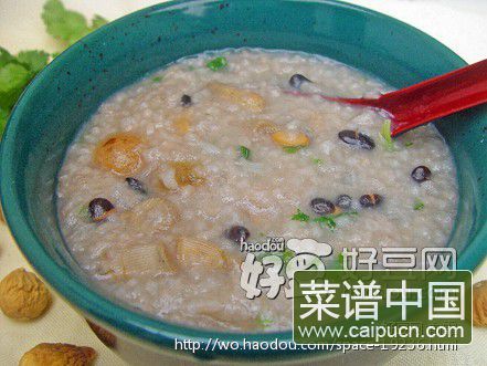 无花果沙虫干粥