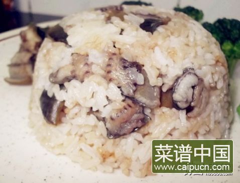 姜汁黄鳝焗饭 电饭煲美食