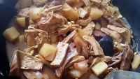 腊肉炖粉条的做法步骤16