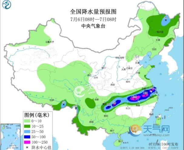 6月以来南方60%县市出现暴雨 专家：都是副热带高压的锅