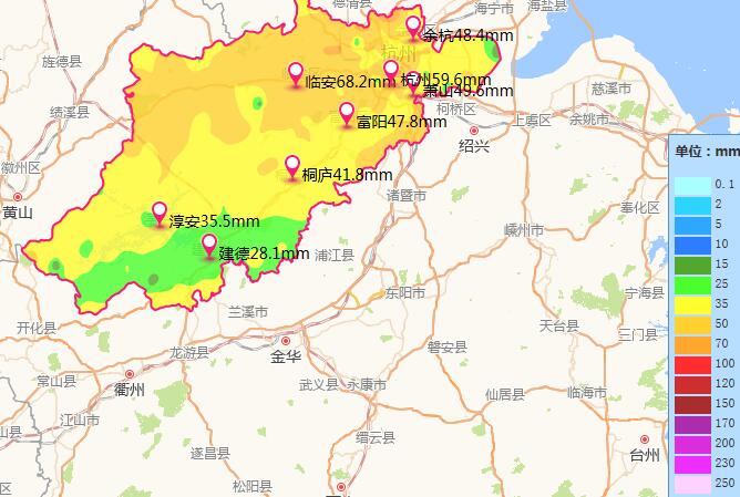 浙江提前进入梅雨季节 今部分地区有暴雨气温28-30℃