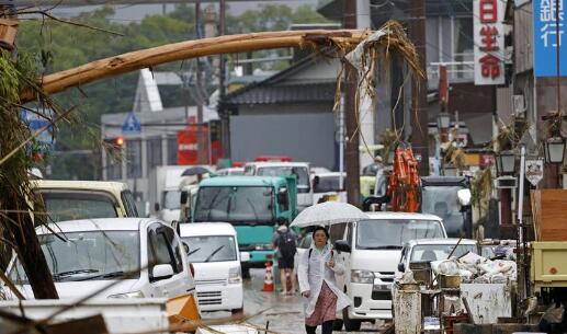 日本暴雨致70人死亡13人失踪 至少1550公顷土地被淹
