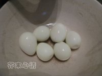 红烧鹌鹑蛋狮子头的做法步骤1