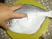 霉干菜烧鲳鱼的做法步骤2