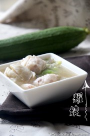 丝瓜浸鱼丸的做法步骤7