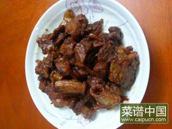 冬菜闷瘦肉粉肠
