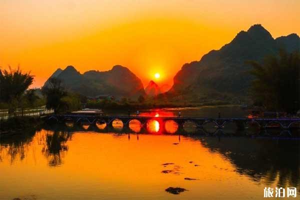 广西靖西旅游路线+交通+住宿+参观导览图