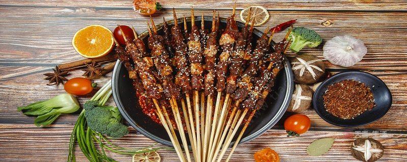 烤箱烤羊肉串的温度和时间