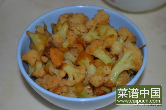 酱炒菜花
