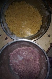彩色干脆面—无防腐剂吃着更放心的做法步骤3