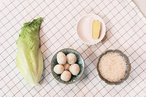 生菜鱼丸粥的做法 在家怎么做生菜鱼丸粥