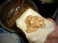 水面筋塞肉的做法步骤4