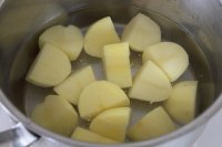 香煎三文鱼加蔬菜土豆的做法步骤4