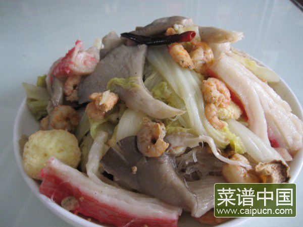海鲜豆腐煲