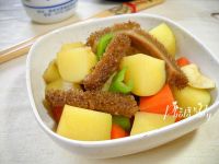 牛肚烧土豆的做法步骤12