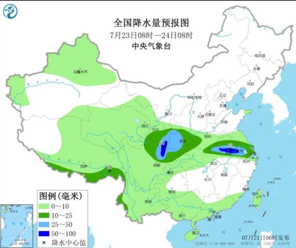 西南地区新一轮强降雨拉开帷幕 东北华北气温回升至30℃以上