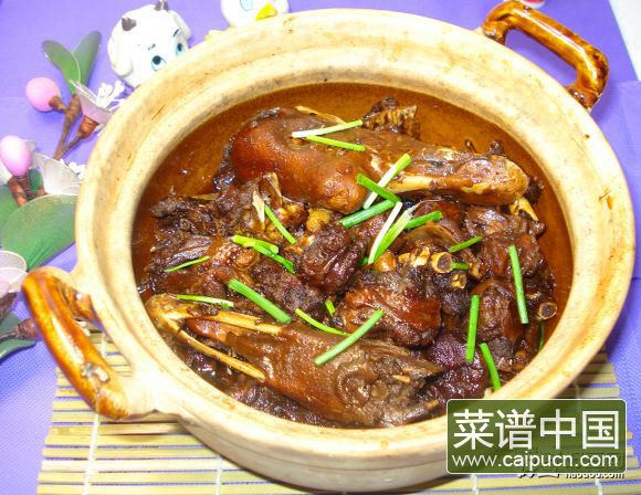 三杯煲鹅