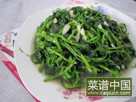 蒜泥空心菜