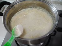 三色豆腐浓汤的做法步骤8