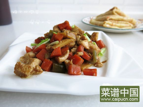 鸡丁炒泡菜