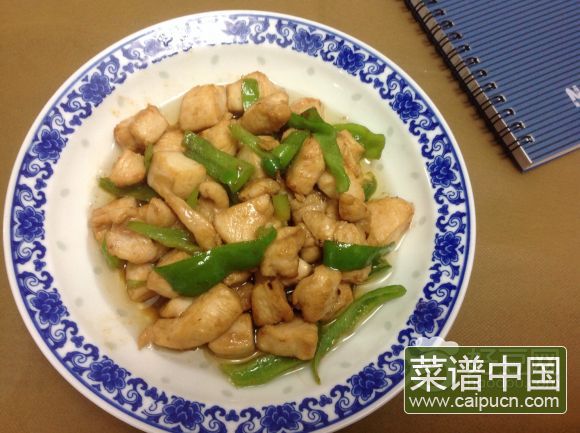 鸡丁炒辣椒