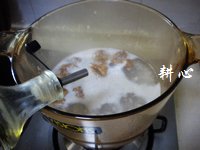 油面筋肉末米粉汤的做法步骤10