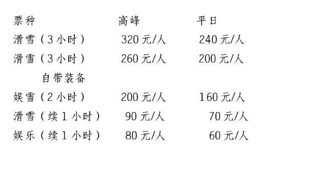 无锡融创雪世界门票+教练收费价格+有哪些项目