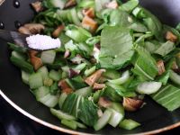 香菇青菜粥的做法步骤6