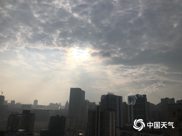 今天重庆天气短暂转好 夜间阴雨重返