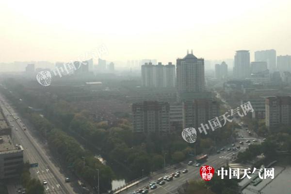 天津今夜将现中度局部重度霾 明天中午前后风来霾散