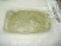 抹茶花生牛轧糖的做法步骤8