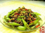 榄菜肉碎四季豆的做法步骤5