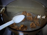 油面筋肉末米粉汤的做法步骤11