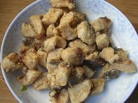茄子黑鱼丁的做法步骤7