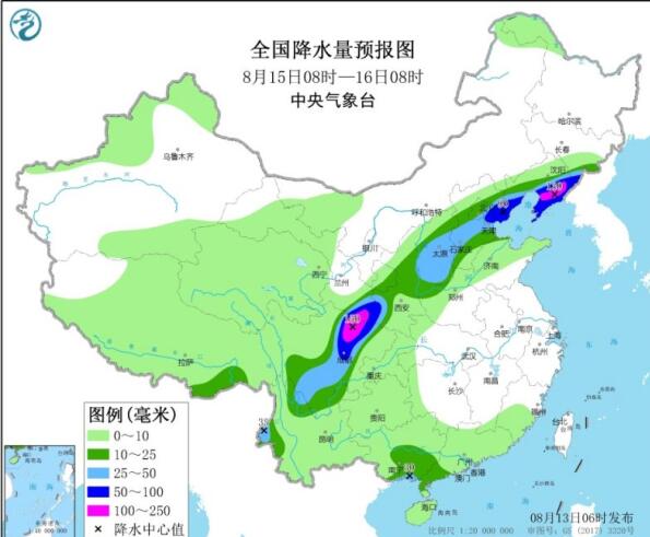 北京解除暴雨预警强降雨转战东北 江南至重庆一带有37℃高温