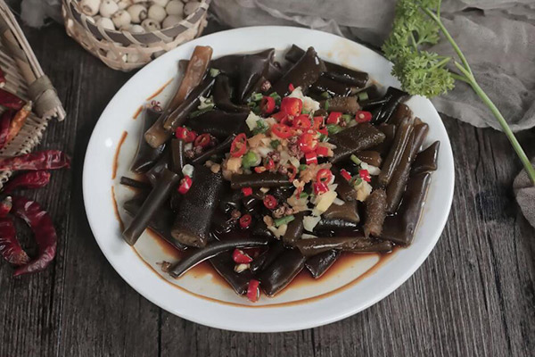 辣拌海笋的做法 如何拌笋干好吃