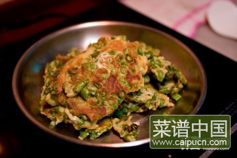 豆角煎蛋
