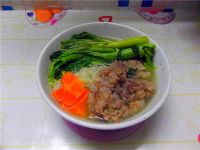 时蔬肉丸汤米粉的做法步骤6