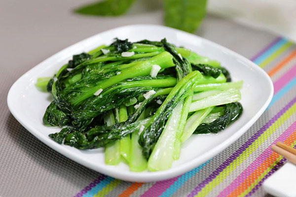 清炒菜心的做法 如何清炒菜心