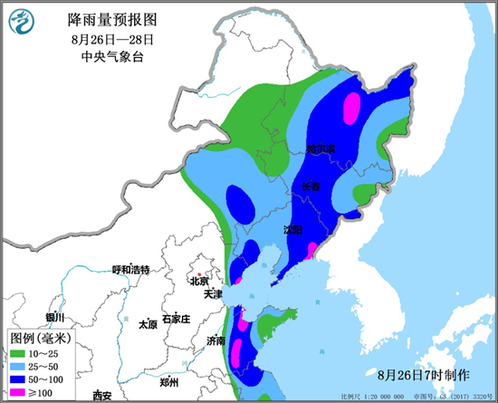 最新消息！台风“巴威”将于27日登陆辽宁东部到朝鲜西部沿海