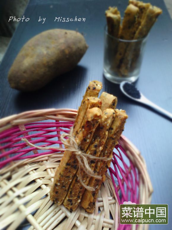 红薯芝麻棒