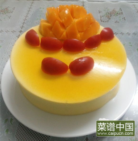 芒果慕斯蛋糕