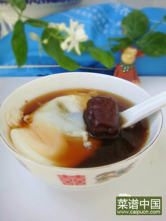 益母草荷包蛋汤