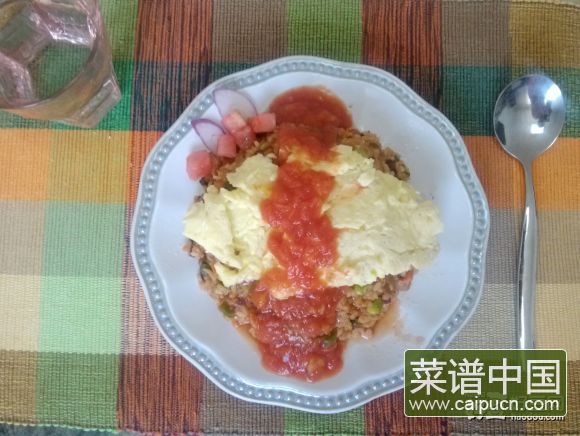 日式蒲公英蛋包饭