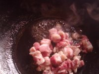 木耳肉片炒佛手的做法步骤5