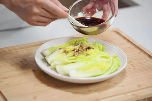响油娃娃菜的做法 响油娃娃菜怎么做