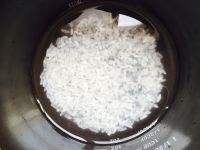 青菜鸭肝粥的做法步骤5