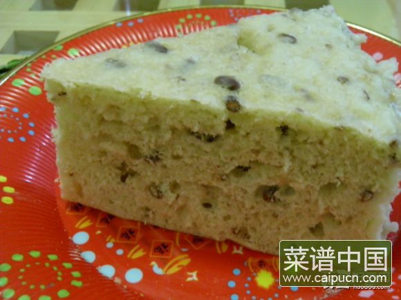 小豆发糕