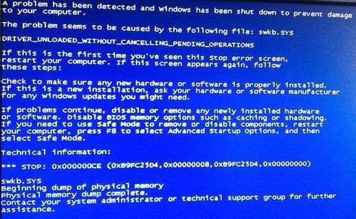 swkb.sys蓝屏怎么办？解决swkb.sys蓝屏故障方法